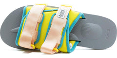 Suicoke Moto-Cab Yellow Grey Blue Pink OG-056CAB Slide Sandal Slippers