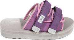 Suicoke Moto-Po In Pink Purple Grey OG-056PO Slide Sandal Slippers