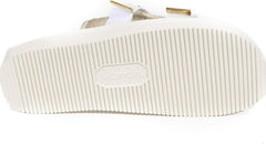 Suicoke Moto-VHL White Beige Gold OG-056VHL Slide Sandal Slippers