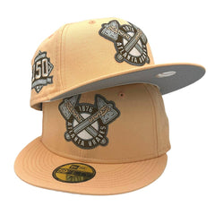 New Era Summer Pack Braves Peach Gray Black Brown 59Fifty 5950 Patch Fitted