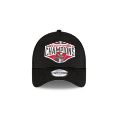 New Era Tampa Bay Buccaneers Black White Red Gray 9Forty 940 Patch Snapback Hat