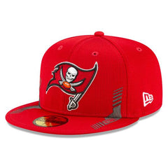 New Era Tampa Bay Buccaneers '21 Red Pewter Black 59Fifty 5950 Patch Fitted