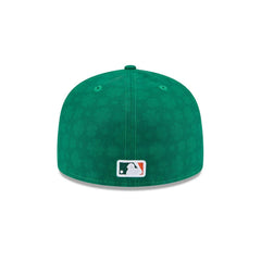 New Era Tampa Bay Rays St. Patrick's Day 2025 Green Gray 59Fifty 5950 Fitted Hat