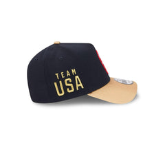 New Era Team USA Olympics Green Grey Yellow Red White 9Forty 940 Patch Snapback