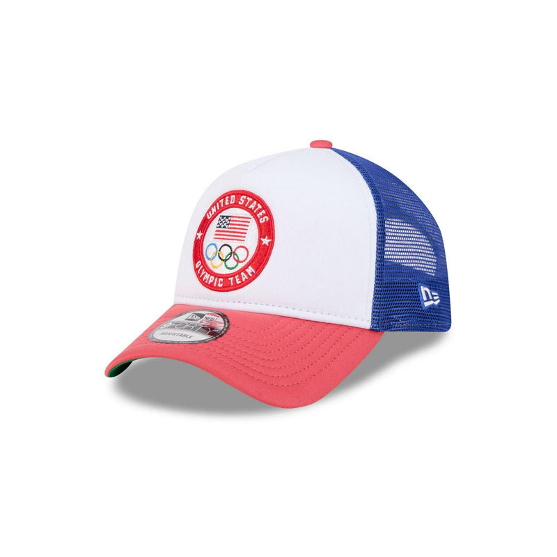 New Era Team USA Olympics Blue Red Green Grey Black 9Forty 940 Patch Snapback
