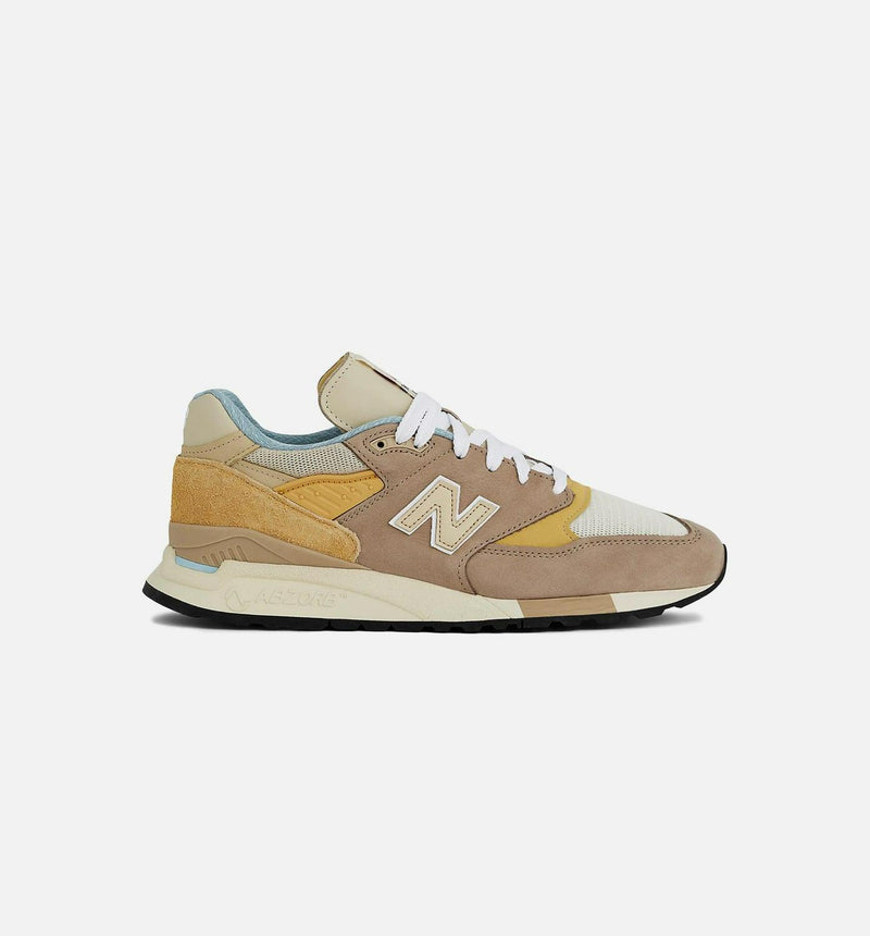 New Balance Teddy Santis X 998 Sandstone Beige White Blue Black U998IC Sneaker