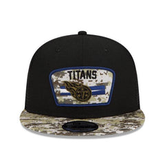 New Era Tennessee Titans Black Camo Green Blue Red 9Fifty 950 Patch Snapback