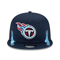 New Era Tennessee Titans '21 Navy Sky White Black Red 9Fifty 950 Patch Snapback