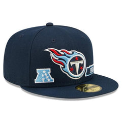 New Era Tennessee Titans NFL Sky Blue Red White Black 59Fifty 5950 Patch Fitted