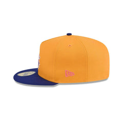 New Era Texas Rangers Arlington Stadium Gold Blue Gray 59Fifty 5950 Fitted Hat