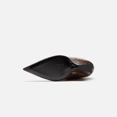 The Attico Cheope Tube Boot Brown Black AT248WS626-EL003-756 Snow Rain Boots