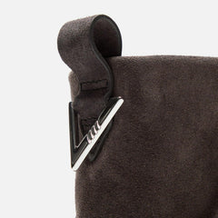 The Attico Mini Robin Dark Grey Black  AT248WS832-l108-233 Snow Rain Boots