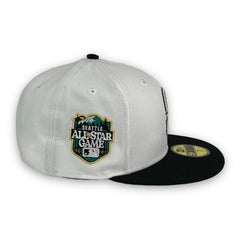 New Era The Tribute Mariners 23 ASG Black Teal Green 59Fifty 5950 Patch Fitted
