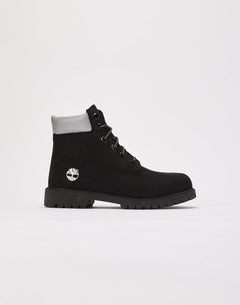 Kids Timberland 6-Inch Premium GS Black White TBOA63AU001 Snow Rain Boots