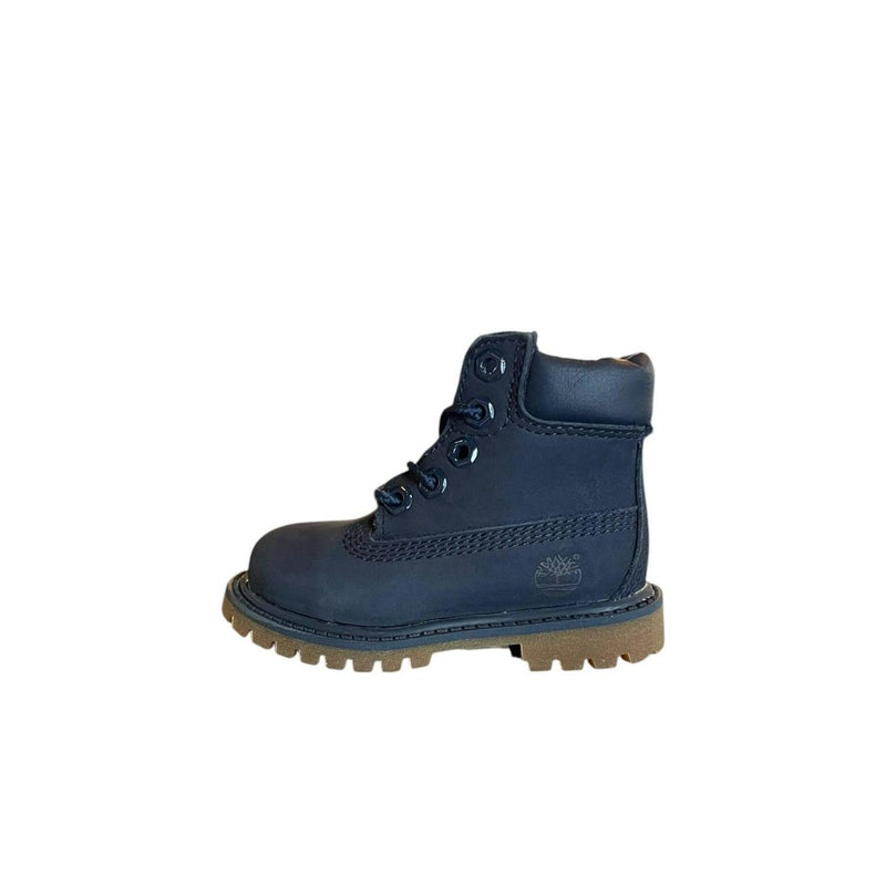 Kids Timberland 6 PRM TD Navy Blue Brown TB03783A484 Snow Rain Boots