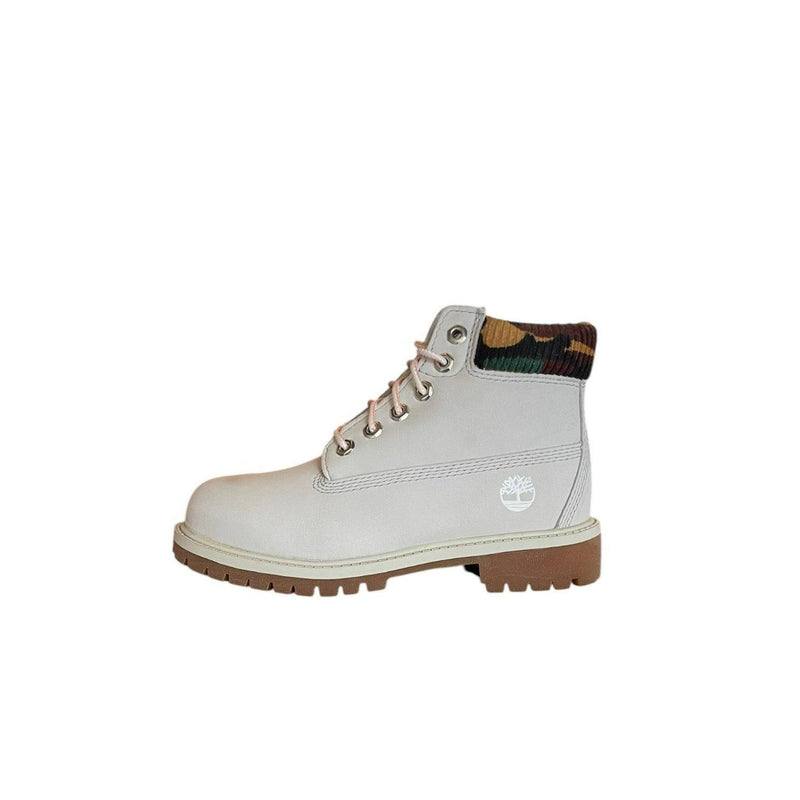 Kids Timberland 6 Premium PS White Black Brown TB0A2KUXM29 Snow Rain Boots