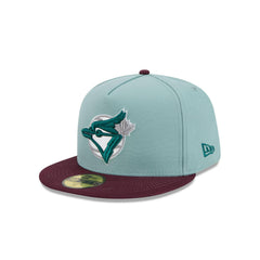 New Era Toronto Blue Jays '91 ASG Beach Kiss Blue Gray 59Fifty 5950 Patch Fitted