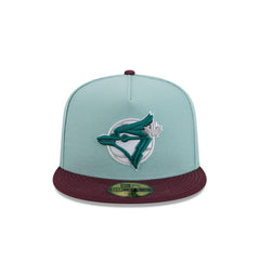 New Era Toronto Blue Jays '91 ASG Beach Kiss Blue Gray 59Fifty 5950 Patch Fitted