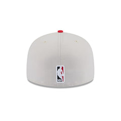 New Era Toronto Raptors '25 ASG White Red Gray 59Fifty 5950 Patch Fitted Cap Hat
