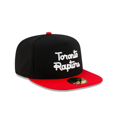 New Era Toronto Raptors Dashmark Mesh Black White Red Gray 59Fifty 5950 Fitted