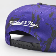 Mitchell And Ness Toronto Raptors DOWN FOR ALL Purple Black Gray Patch Snapback