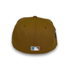 New Era Minnesota Twins '14 ASG Wheat Brown L Bronze SkyBlue 59Fifty 5950 Fitted