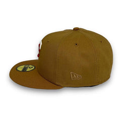 New Era Minnesota Twins '14 ASG Wheat Brown L Bronze SkyBlue 59Fifty 5950 Fitted