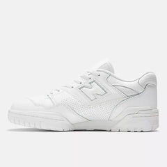 UNISEX NEW BALANCE B550 WHITE BB550WWW Sneaker Shoe Trainer