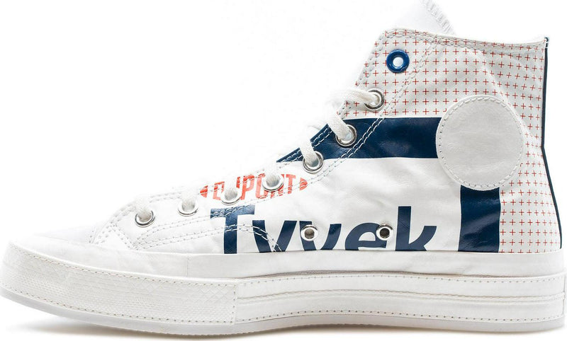Unisex Converse Tyvek Chuck 70 Hi White Blue Red 170061C Sneaker Shoe Trainer