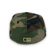 New Era Urban Jungle Reds 150th Khaki Black Brown 59Fifty 5950 Patch Fitted