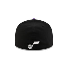 New Era Utah Jazz Dashmark Mesh Black White Purple Gray 59Fifty 5950 Fitted Hat