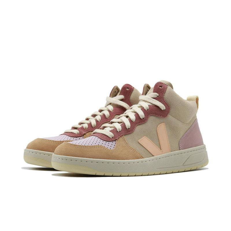 Wmns VEJA MULTI COLOR PEACH Beige Pink White VQ0302897AP1P08 Sneaker Shoe