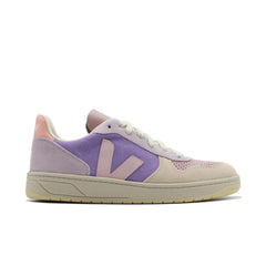 Wmns VEJA SUEDE MULTI COLOR LAVER Puple Pink S70805-5-6 Sneaker Shoe Trainer