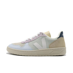VEJA V-10 SUEDE JADE WHITE Grey Blue Beige VX0303119BP2P1 Sneaker Shoe Trainer