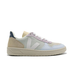 VEJA V-10 SUEDE JADE WHITE Grey Blue Beige VX0303119BP2P1 Sneaker Shoe Trainer
