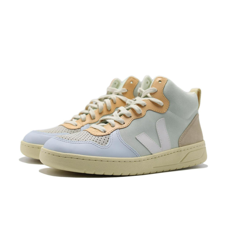 VEJA V-15 SUEDE JADE WHITE MULTI Orange Beige VQ0303130BP1P0 Sneaker Shoe