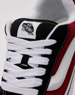 Vans Knu Skool Black Red White VN0009QC6RT Sneaker Shoe Trainer