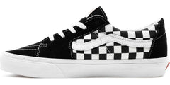 Vans Sk8-Low Canvas Checkerboard Black White Gum VN0A4UUK4W7 Sneaker Trainer