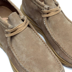 Clarks WALLABEE EDEN Desert Sand Suede Beige Brown 26178177 Sneaker Shoe Trainer
