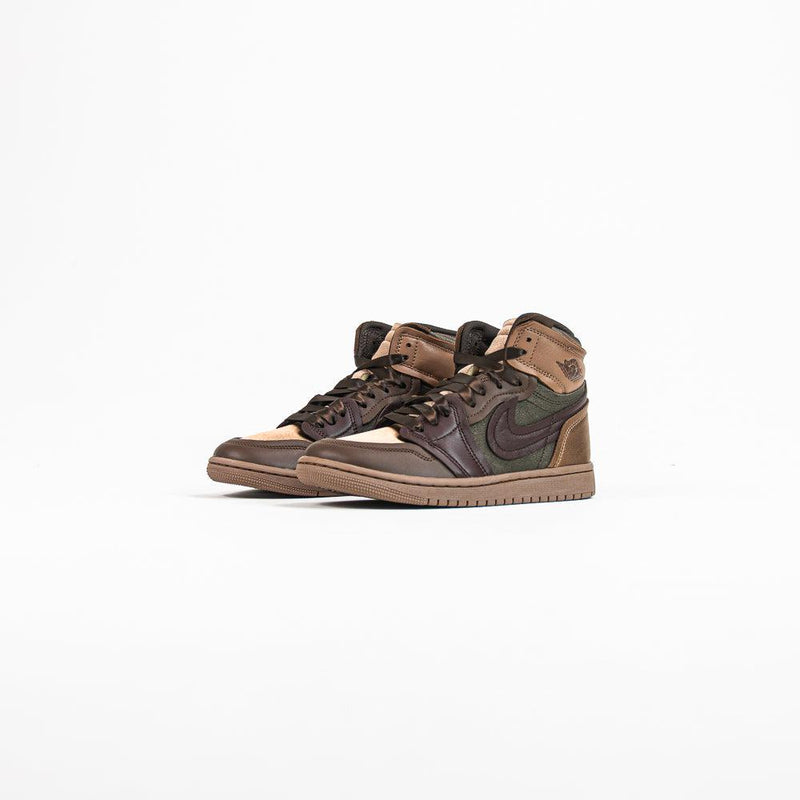 WMNS Nike Air Jordan 1 MM High Archaeo Brown Earth-Cacao Wow FZ8779-200 Sneaker