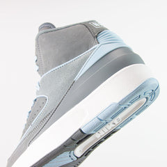 WMNS Nike Air Jordan 2 Retro Cool Grey Ice Blue White Sneaker Shoe Trainer