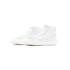 WMNS Nike Blazer Mid '77 White Safety Orange Lilac Shoe Sneaker Trainer