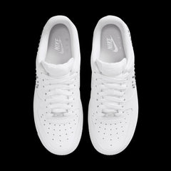 Wmns Nike AIR FORCE 1 '07 WHITE CHROME METALLIC SILVER FQ8887-100 Sneaker Shoe