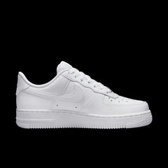 Wmns Nike AIR FORCE 1 '07 WHITE CHROME METALLIC SILVER FQ8887-100 Sneaker Shoe