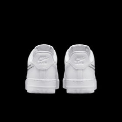 Wmns Nike AIR FORCE 1 '07 WHITE CHROME METALLIC SILVER FQ8887-100 Sneaker Shoe