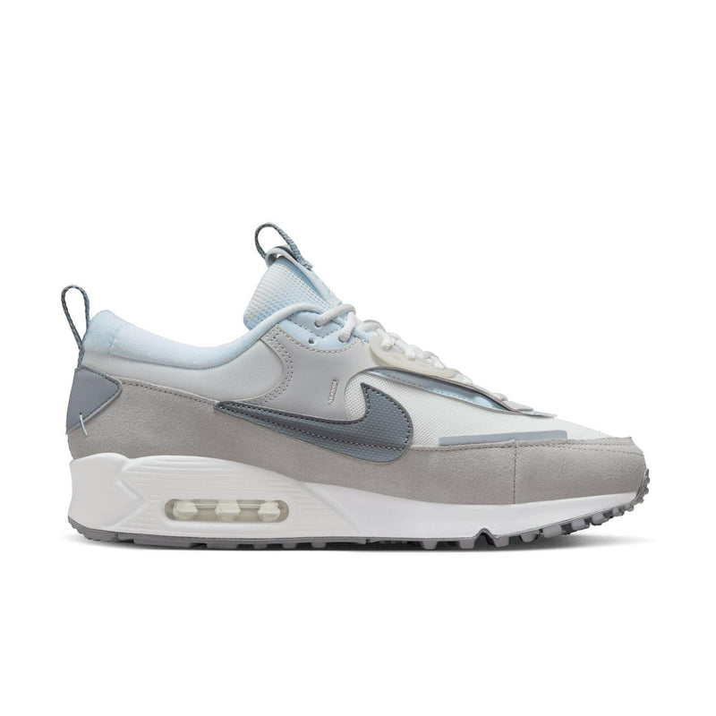 Wmns NIKE AIR MAX 90 FUTURA WOLF GREY Silver White DM9922-103 Sneaker Shoe
