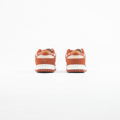 Wmns Nike Dunk Low LX NBHD Lt Orewood Brown White Rugged Orange Sneaker Shoe