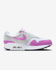 WMNS Nike Air Max 1 Grey White Black Fuchsia Dream DZ2628-001 Sneaker Shoe 10