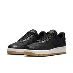 Wmns Nike Air Force 1 '07 Black White Brown DZ2708-002 Sneaker Shoe Trainer