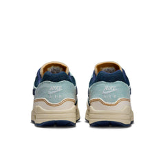 WMNS Nike Air Max 1 87 Light Blue White Yellow FQ8900-440 Shoe Sneaker Trainer